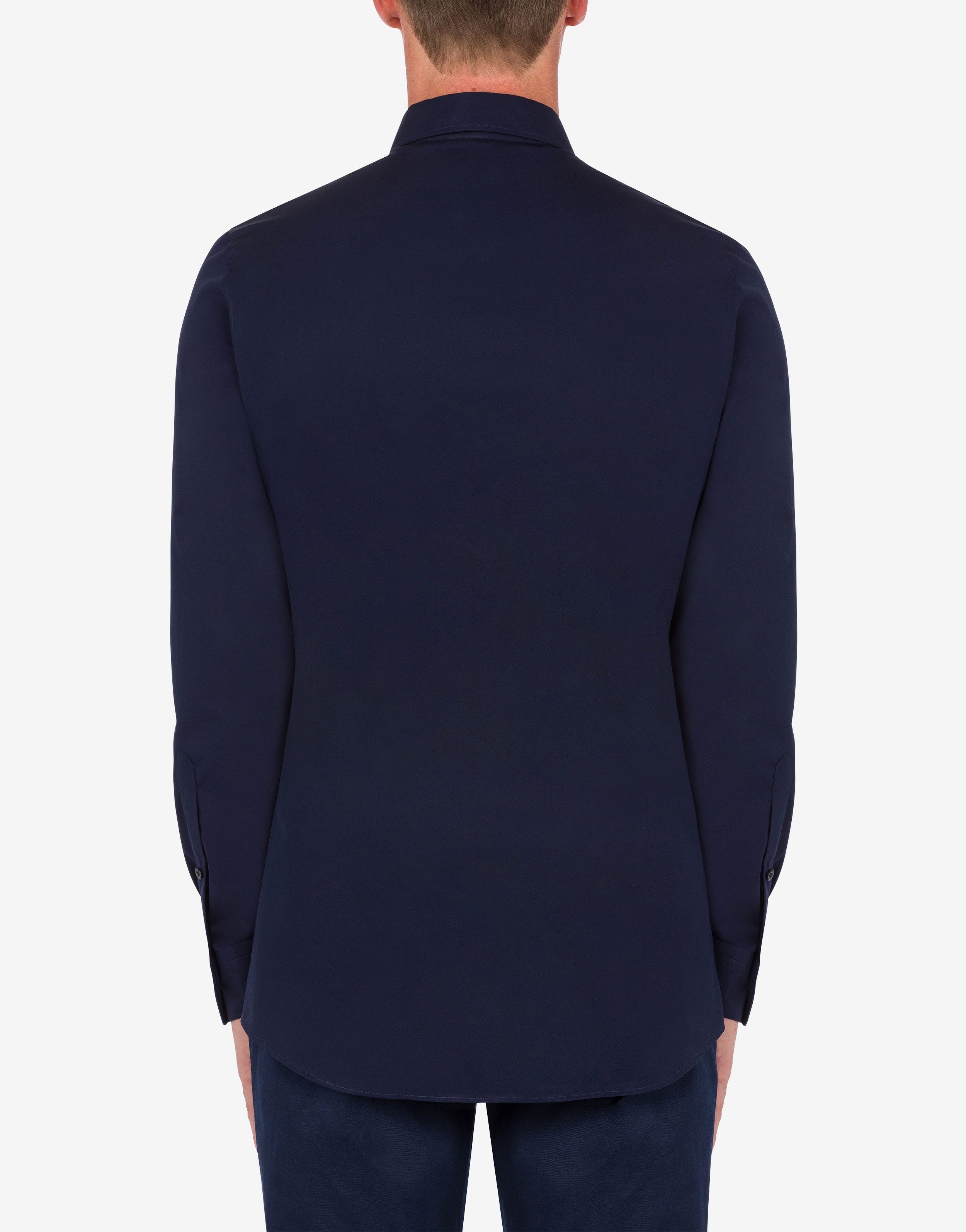 POPLIN SHIRT WITH LOGO SIGNATURE - 3