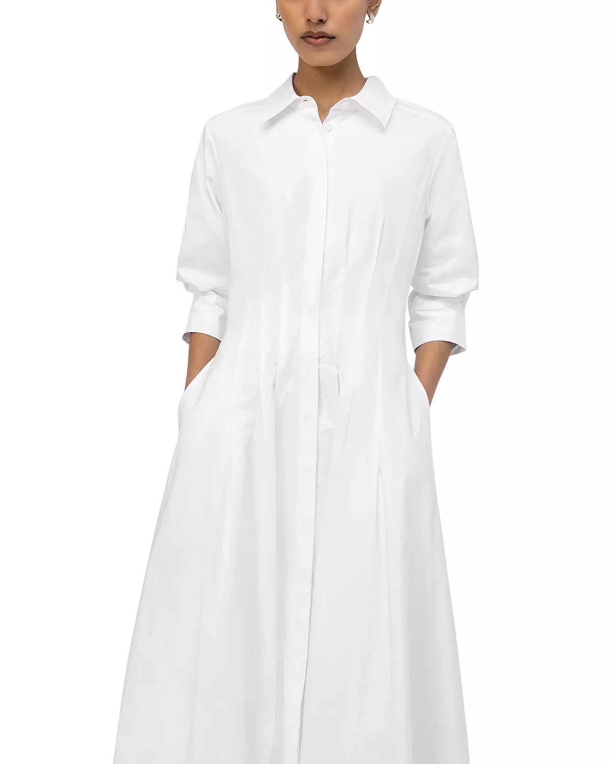 Jazz Pintuck Midi Dress - 5