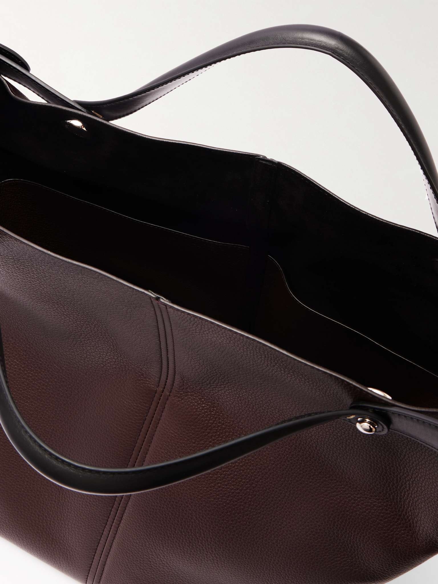 Dress-Age Leather Tote Bag - 5