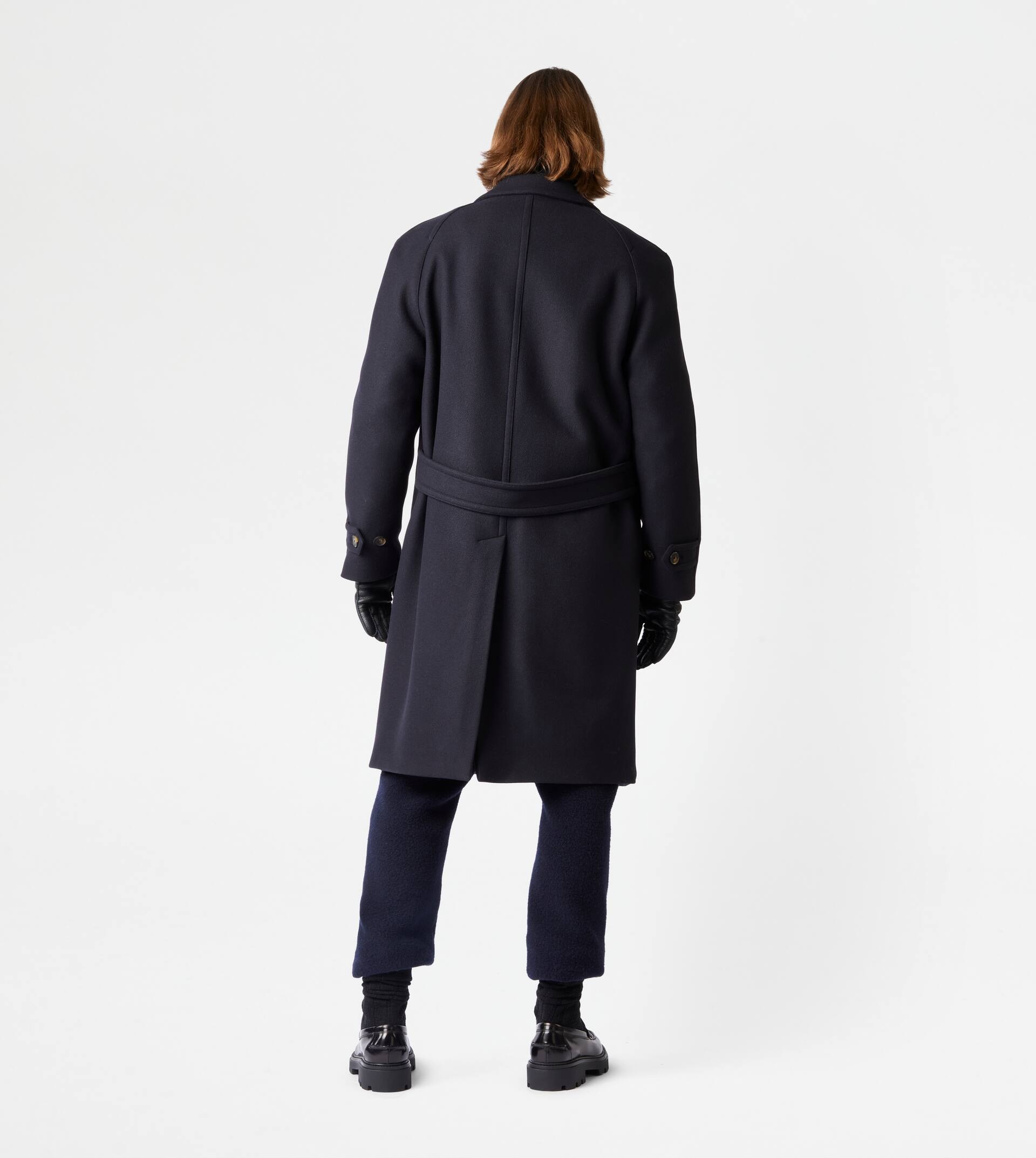 TOD'S COAT OVER - BLUE - 3