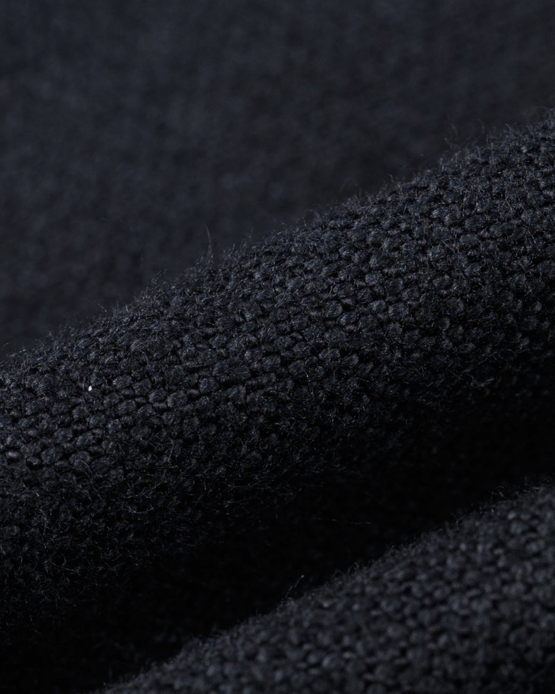IHJ-123-OD 14OZ BROKEN TWILL SELVEDGE DENIM WORK JACKET - INDIGO OVERDYED BLACK 18