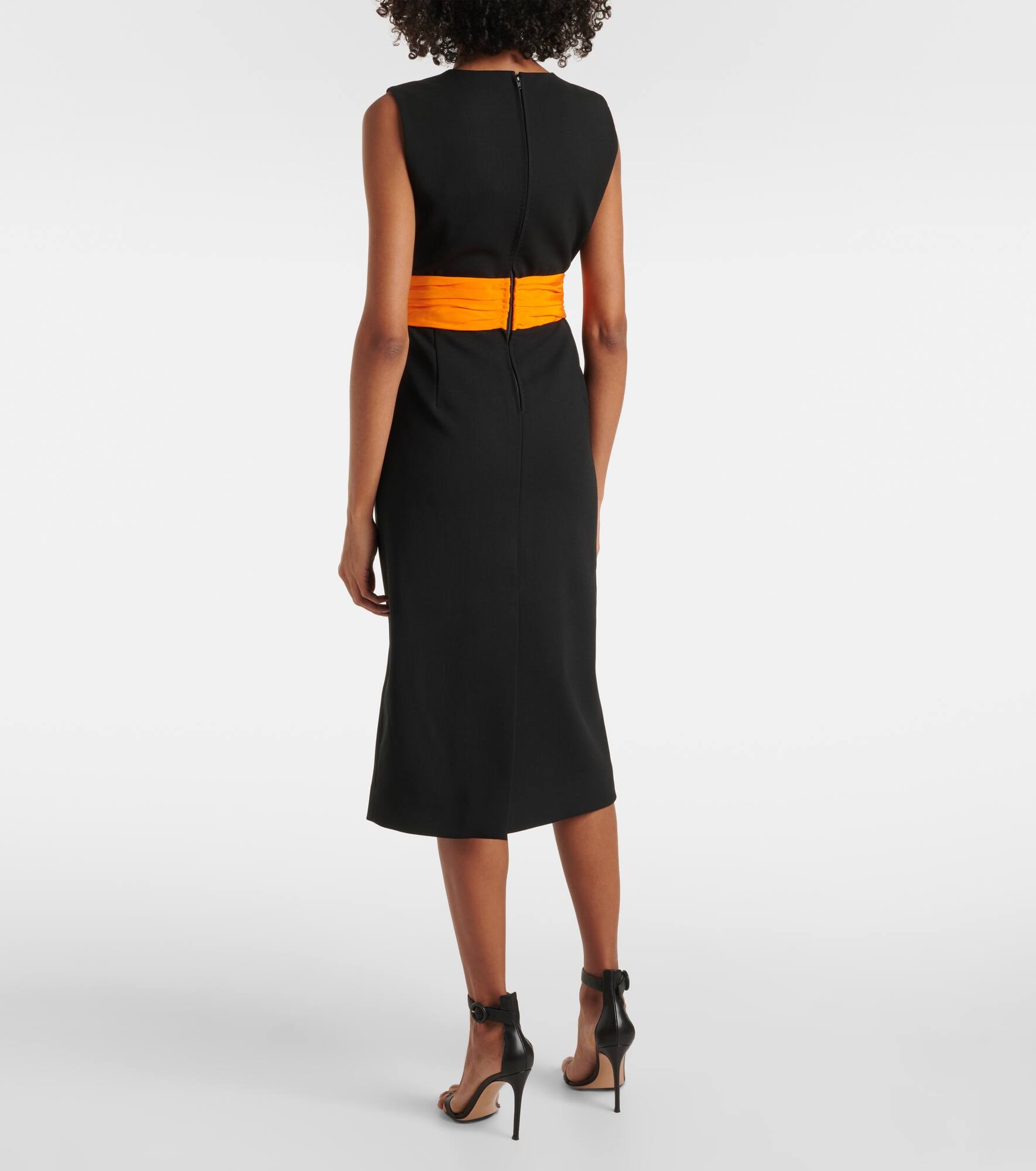 Wool cocktail dress - 3