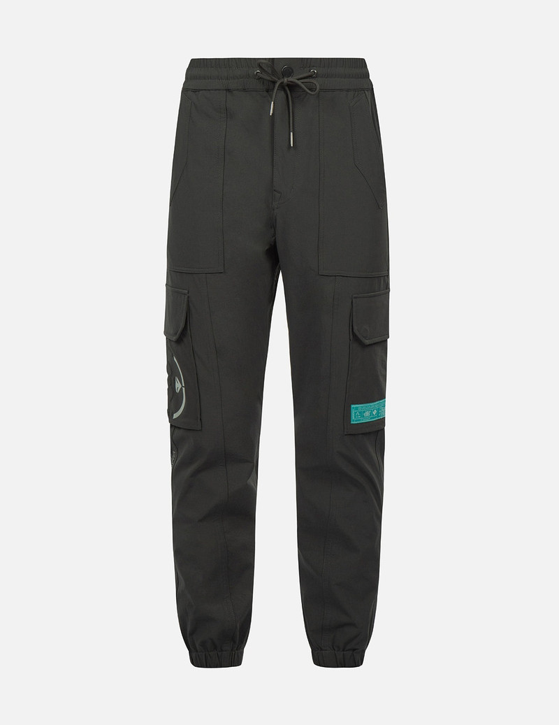 Seagull Print Cargo Pants 1