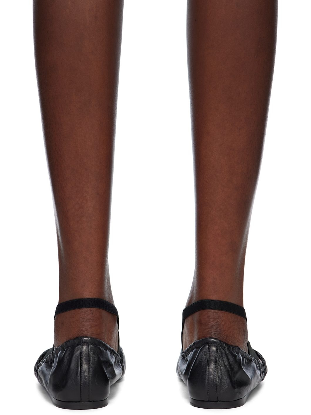 Black Merce Ballerina Flats - 2