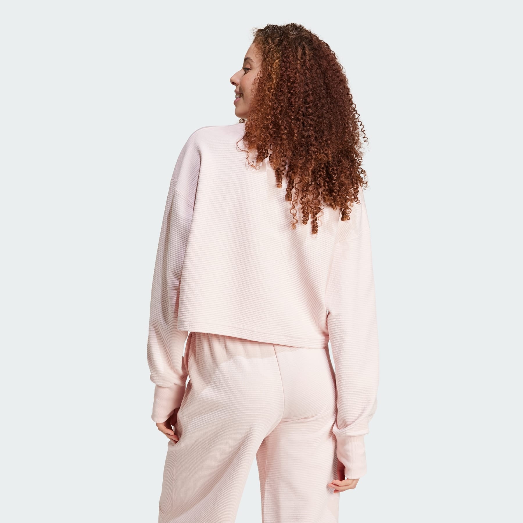 ALL SZN Ribbed V-Neck Sweatshirt - 3
