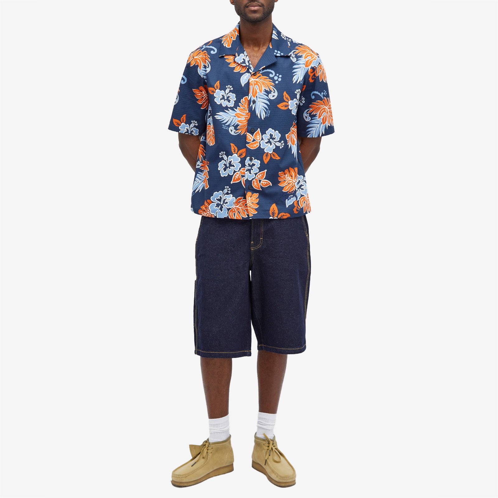 【送料関税込】Maison Kitsune Floral Vacation Shirt Maison Kitsuné Maison Kitsuné Floral Vacation Shirt