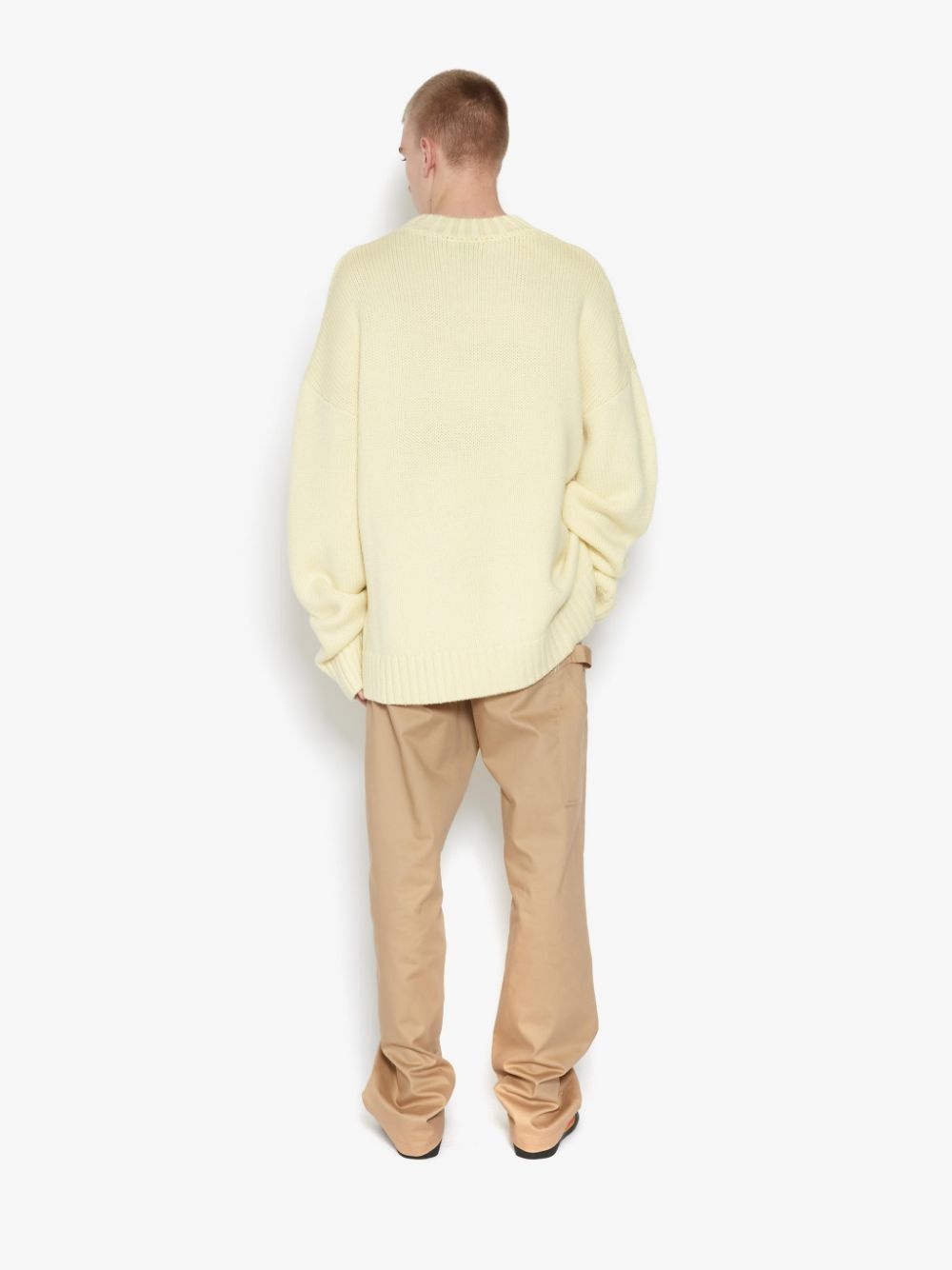 OVERSIZED SWAN CREWNECK JUMPER - 4