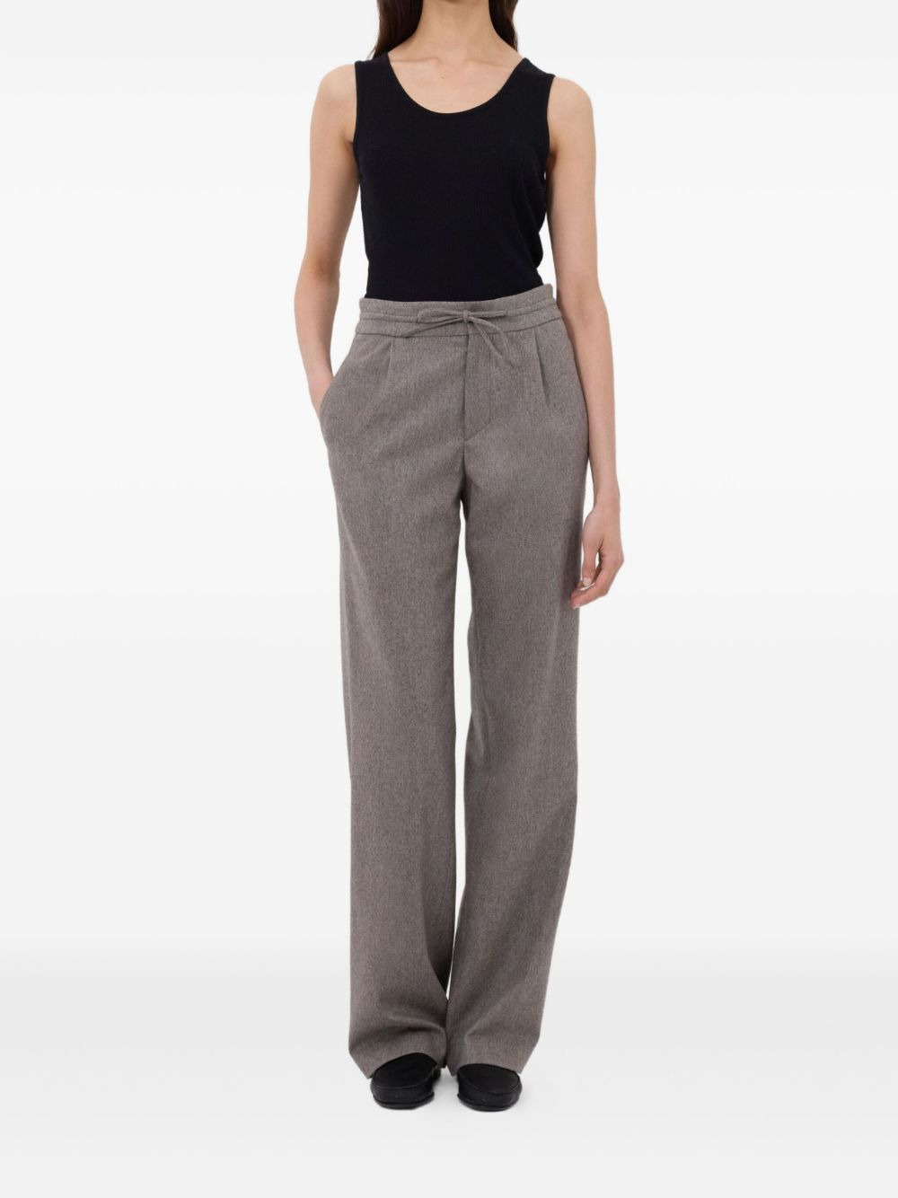 Harlem pleated drawstring trousers - 2