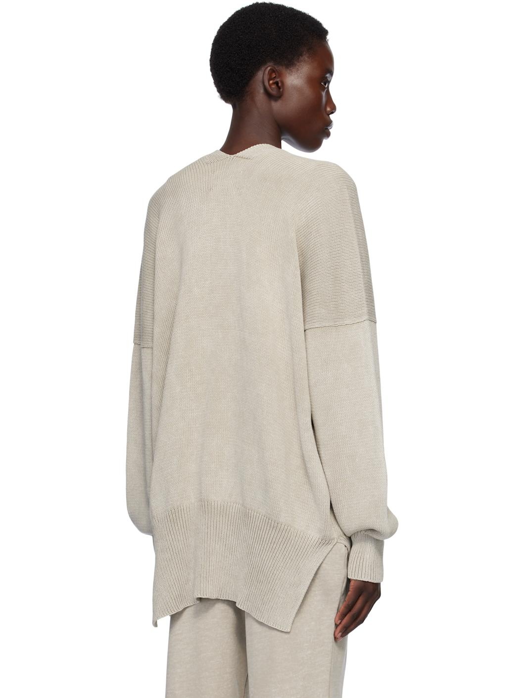 Taupe Fade Cardigan - 3