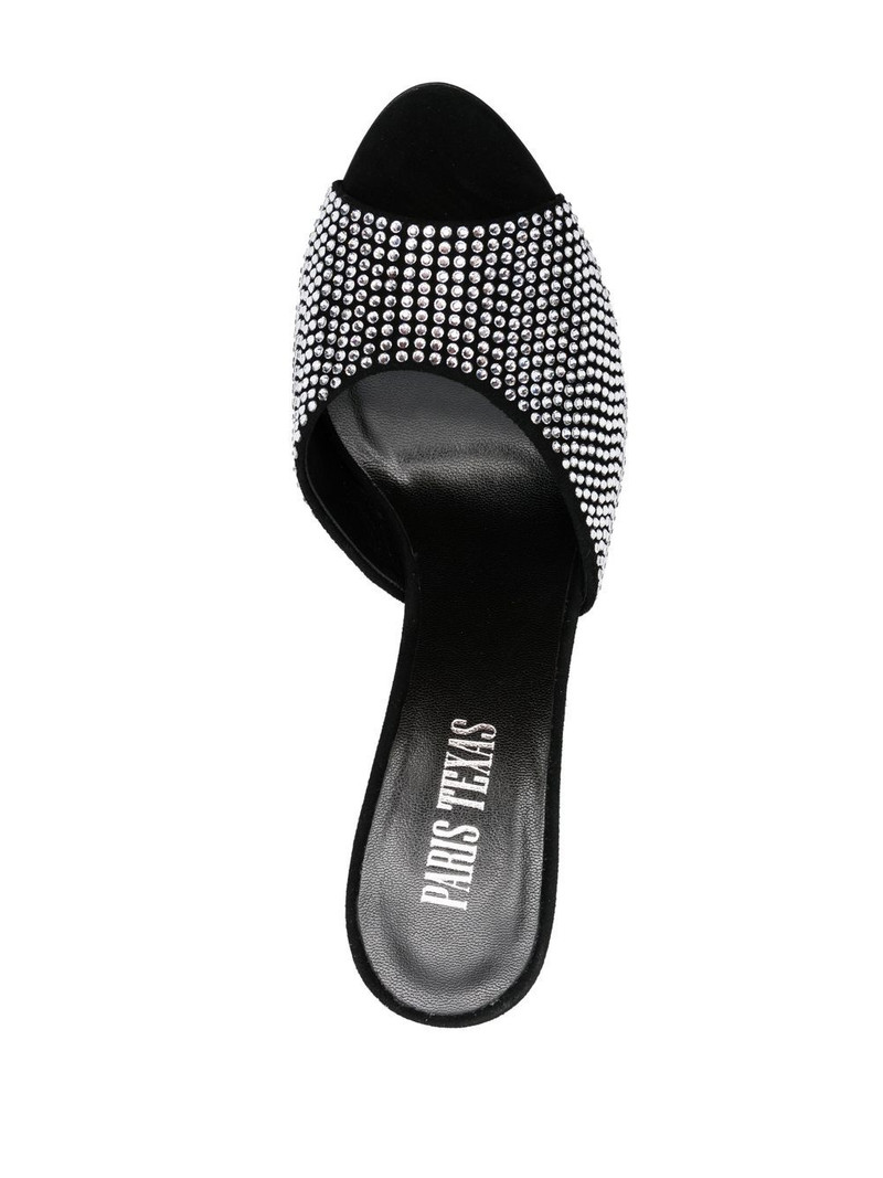 90mm crystal-embellished open-toe mules 4