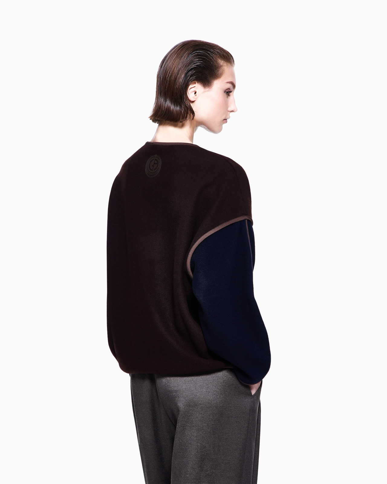 VIRGIN WOOL AND CASHMERE JERSEY SWEATSHIRT - 3