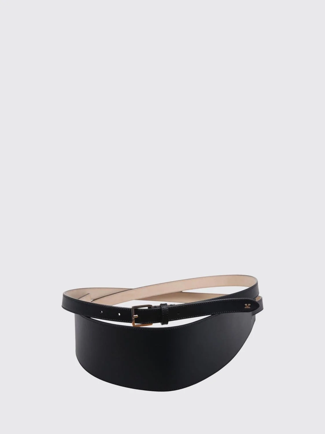 Max Mara Women Max Mara Belt In Fine Smooth Calf Leather With Metal Buckle - 1