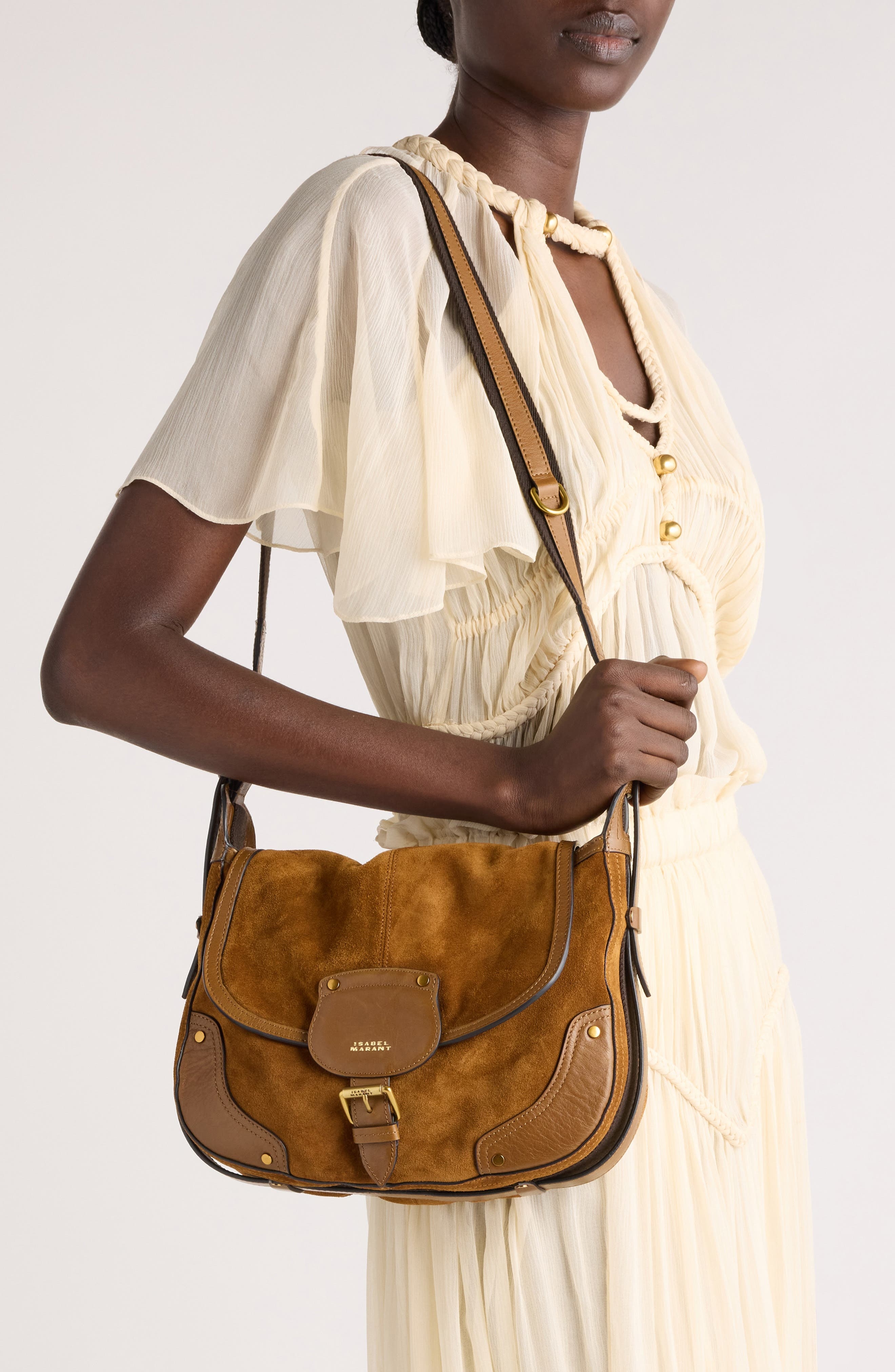 Isabel Marant Sierra Shoulder Bag in Cognac at Nordstrom - 2