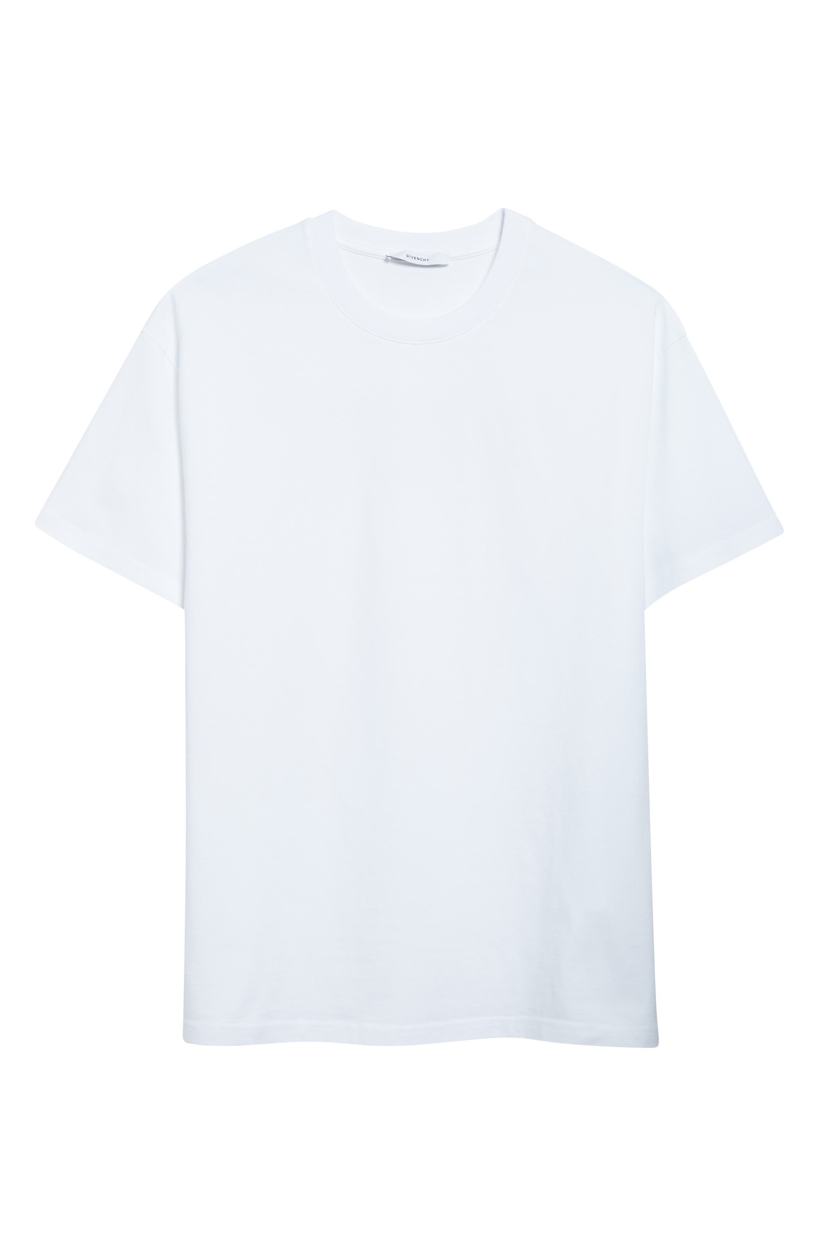 Givenchy Regular Fit Logo T-Shirt in White at Nordstrom - 5