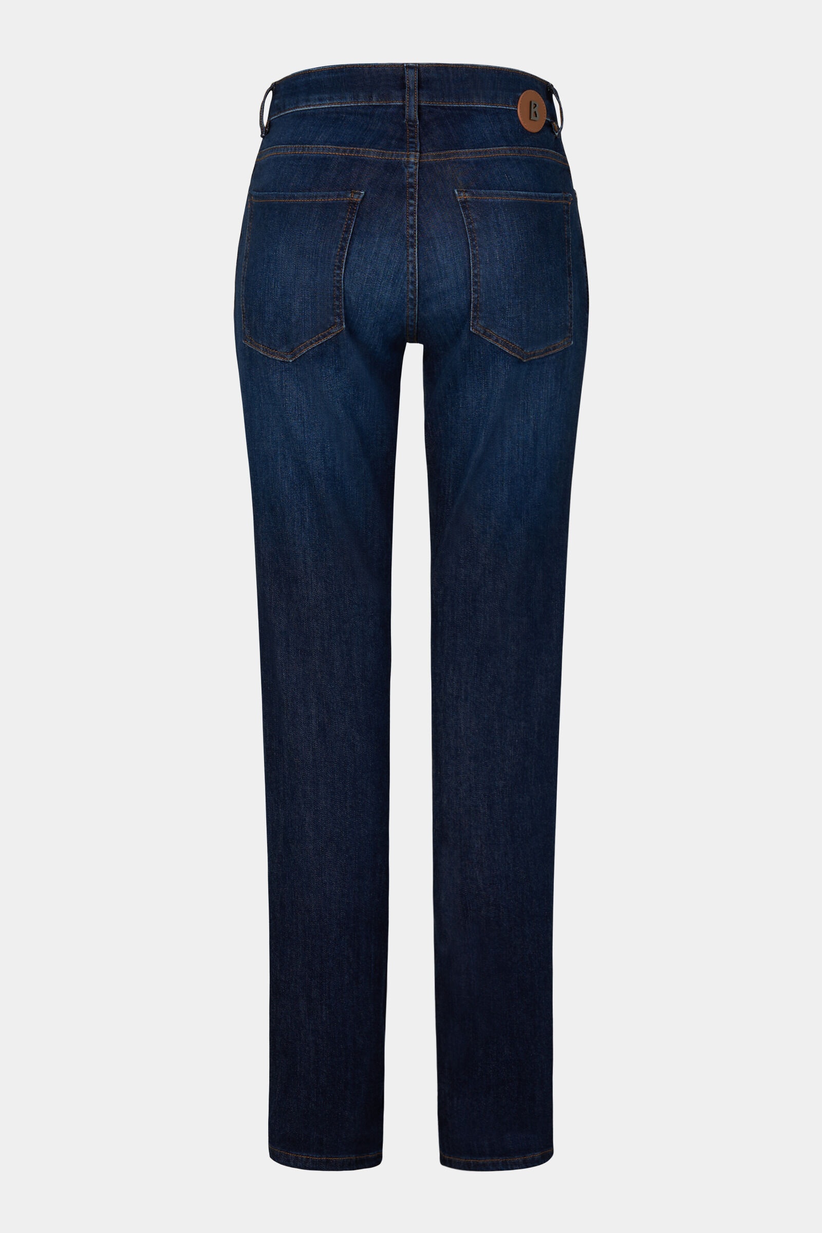 Bridget Girlfriend Fit Jeans in Dark denim blue - 8
