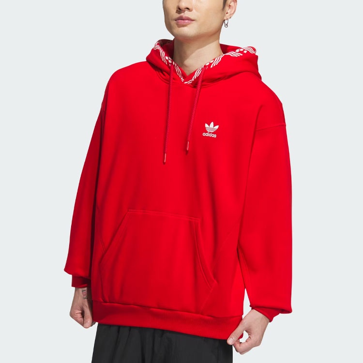 adidas Originals x Feifei Ruan Graphic Hoodies 'Red' IX4217 - 3
