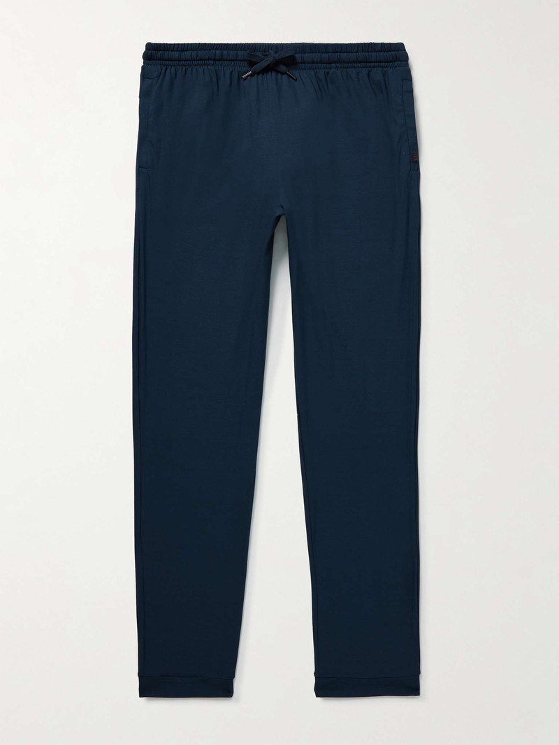 Basel Tapered Stretch Micro Modal Jersey Sweatpants - 1