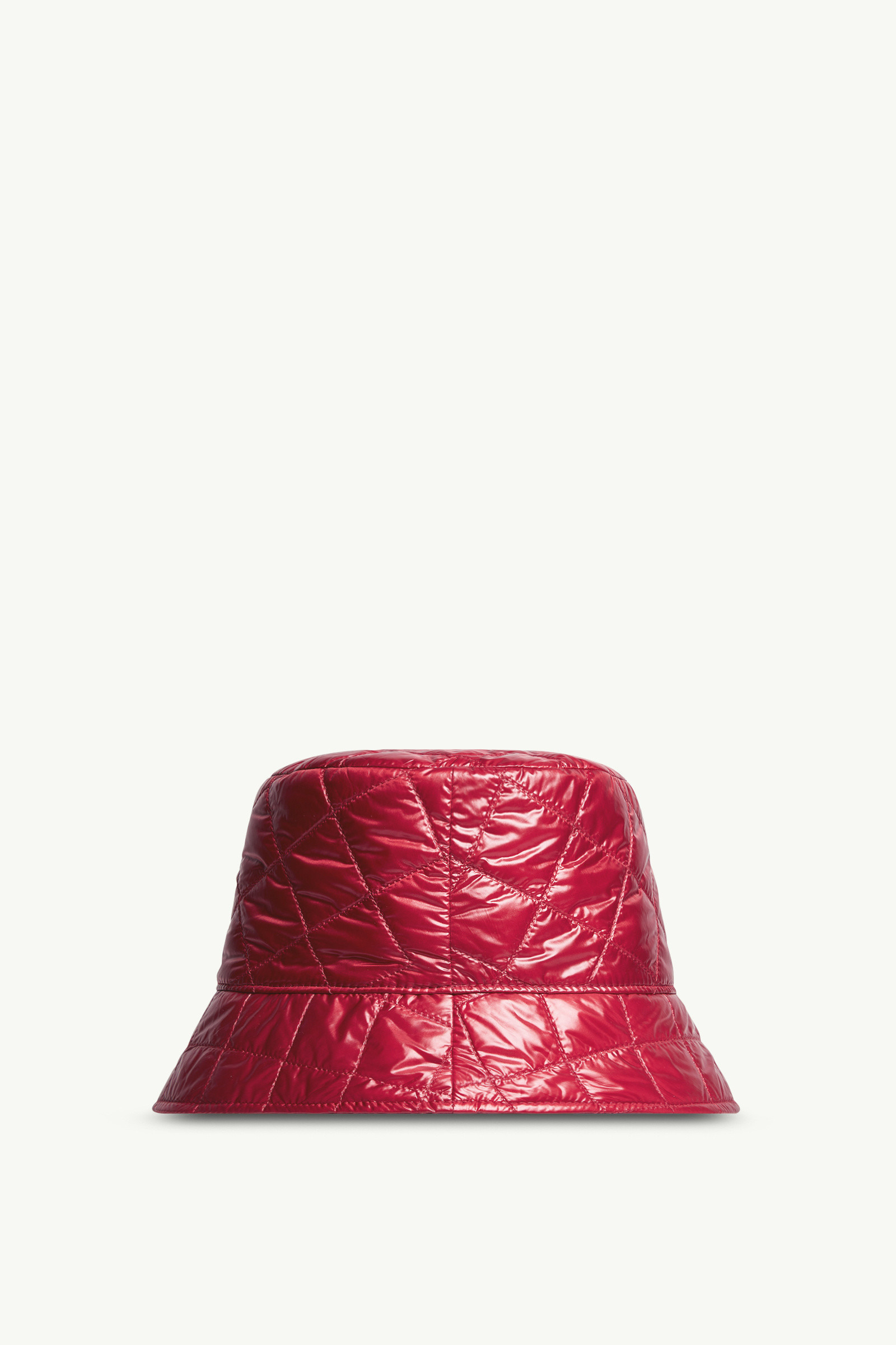 Diamond-Quilted Padded Bucket Hat - 4