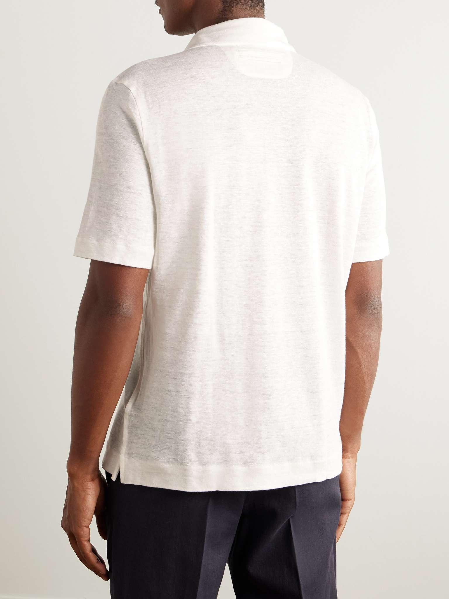 Oasi Linen Polo Shirt - 3