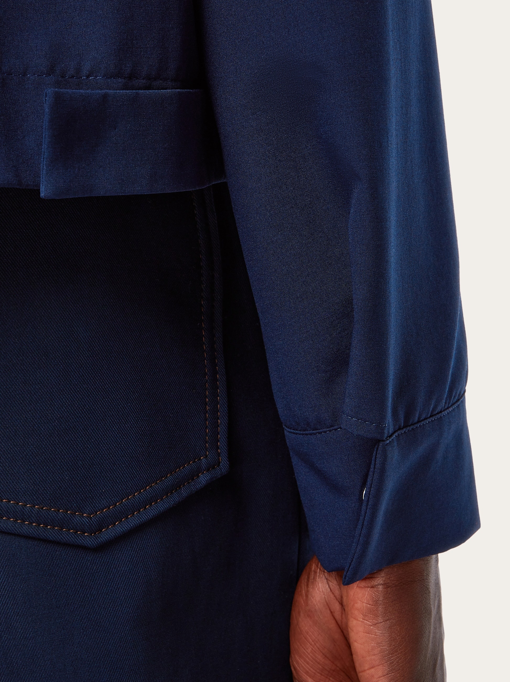 Cropped blouson - 6