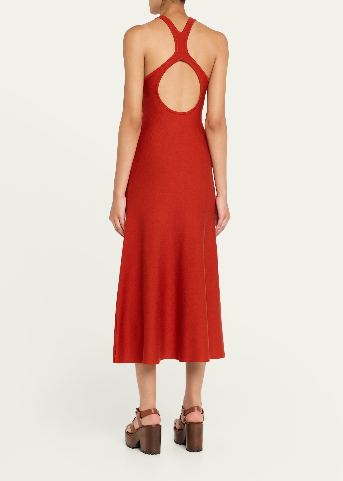 Bastien Cutout Racerback Midi Dress - 3