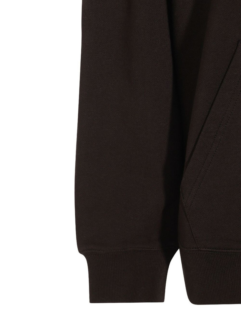 embroidered-logo hoodie 3
