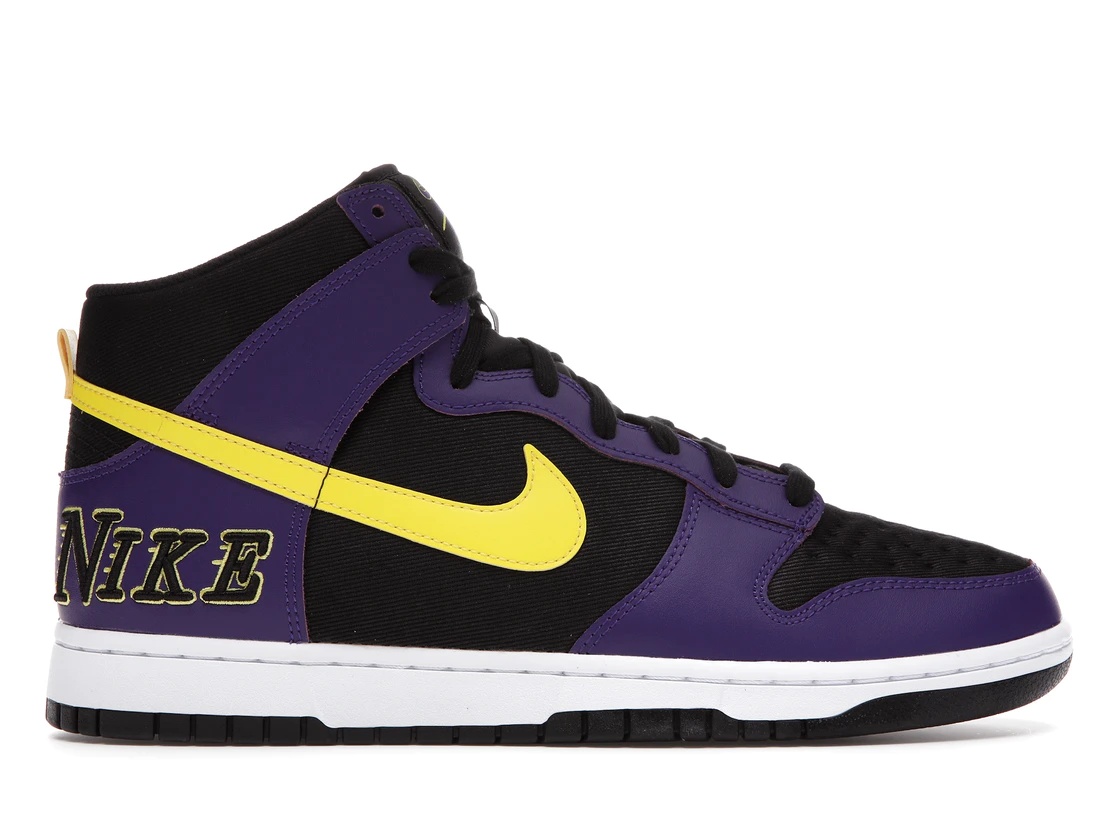 Nike Dunk High EMB Lakers - 1