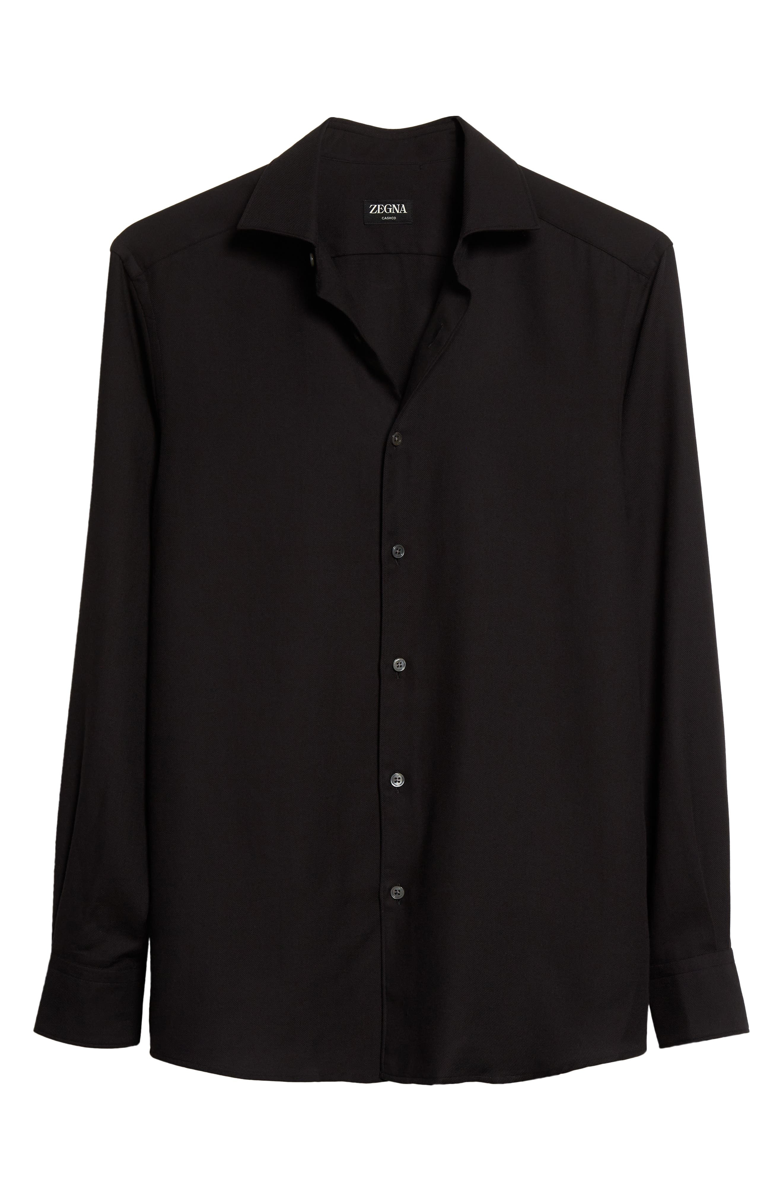 Cashco Cotton & Cashmere Button-Up Shirt - 5