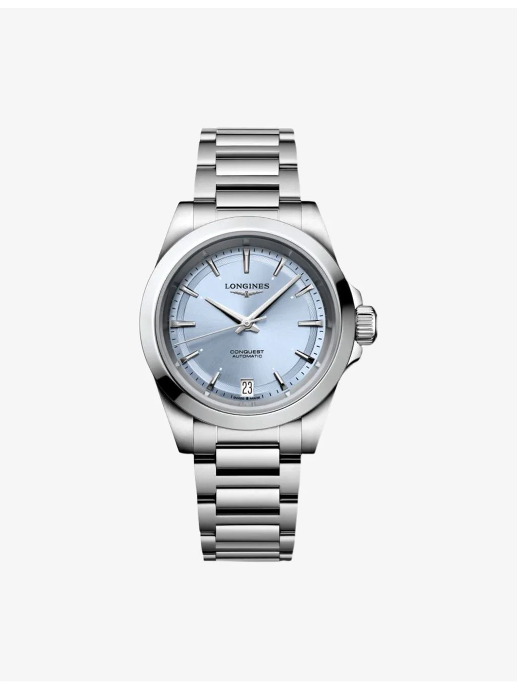 L3.430.4.92.6 Conquest 34mm Stainless-Steel Automatic Watch - 1