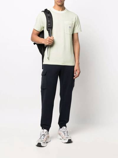 Stone Island Compass patch round-neck T-shirt outlook