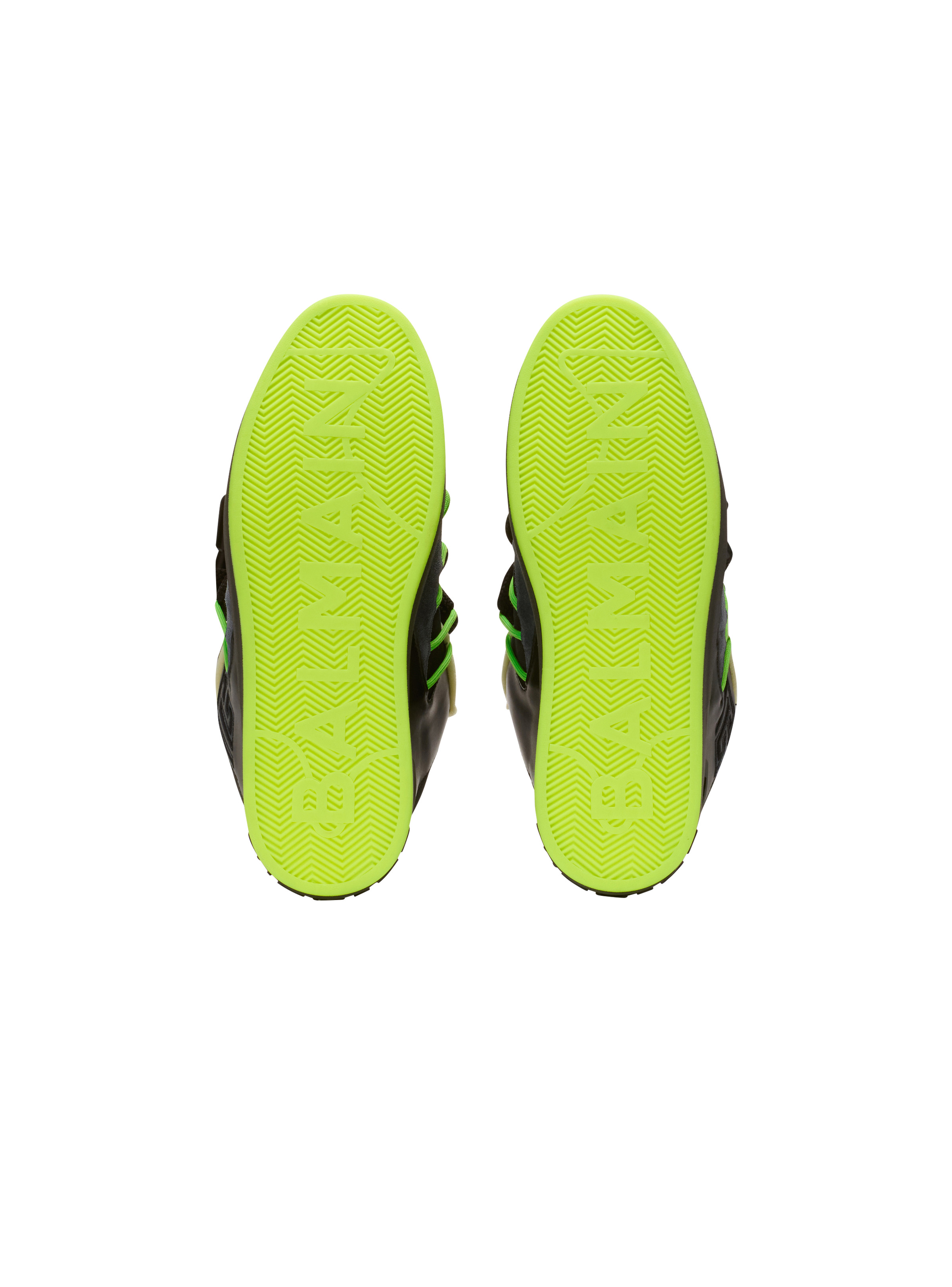 B-Court Puffy Skate sneakers in calfskin and suede - 4