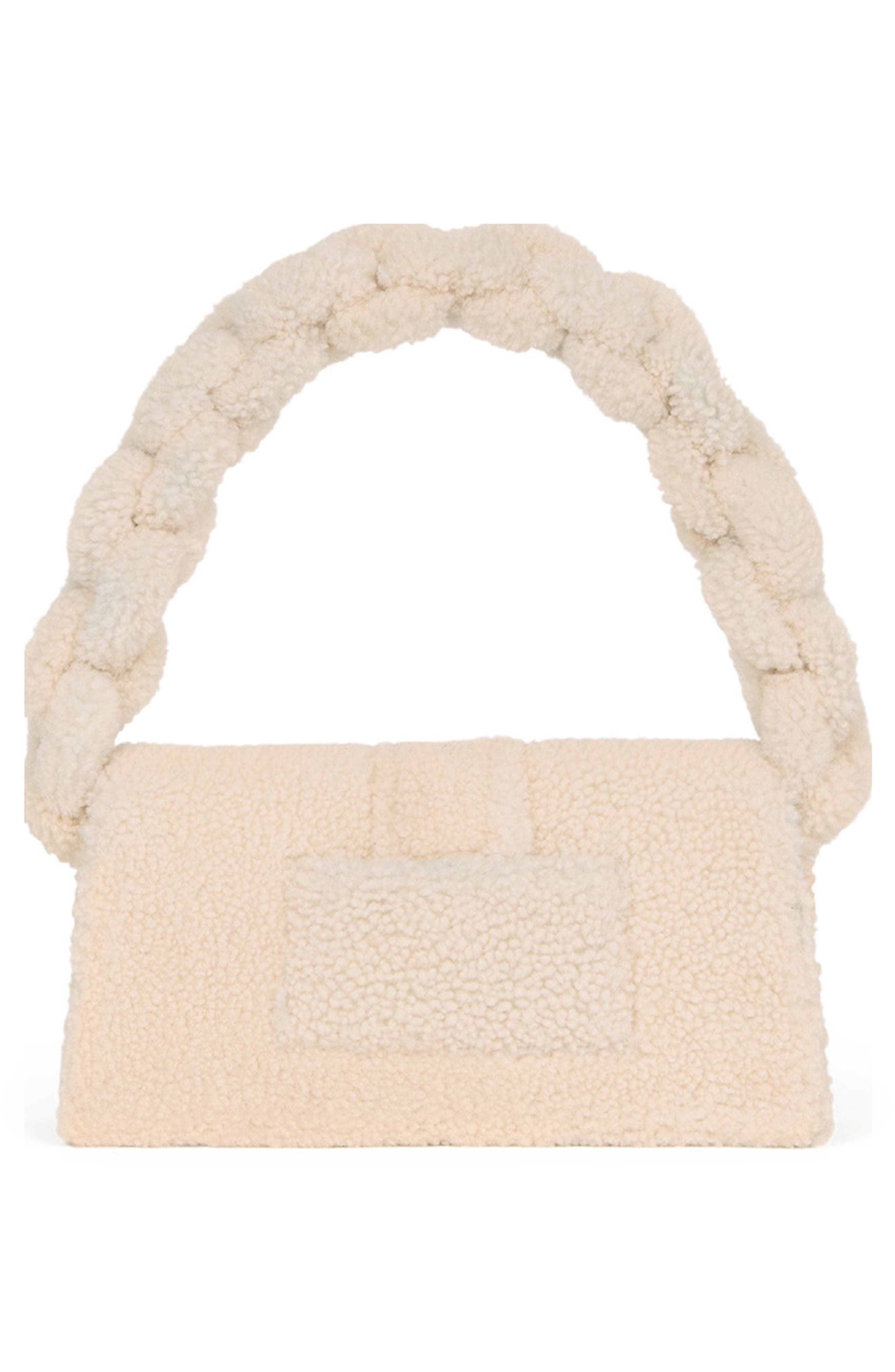 Le Bambidou Genuine Shearling Shoulder Bag - 2