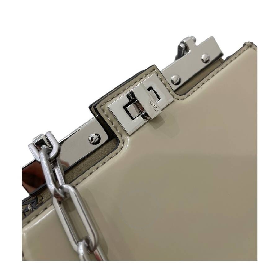 Fendi Peekaboo Chain-Link Handle Bag - 4