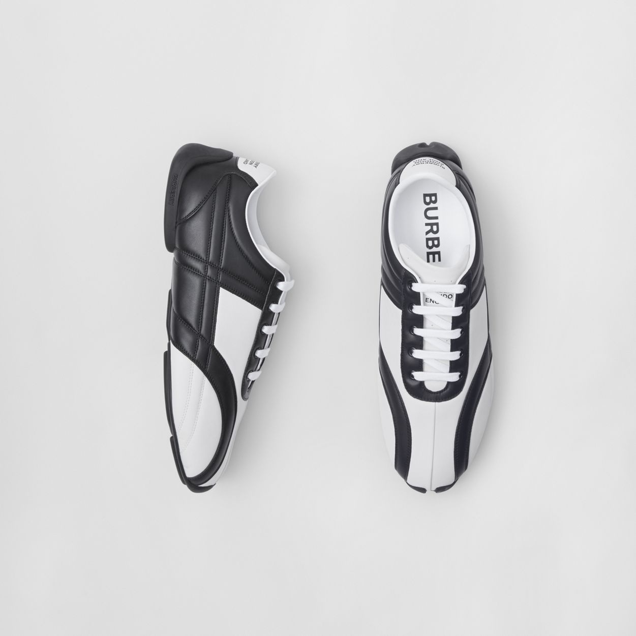 Two-tone Leather Phoenix Sneakers - 6