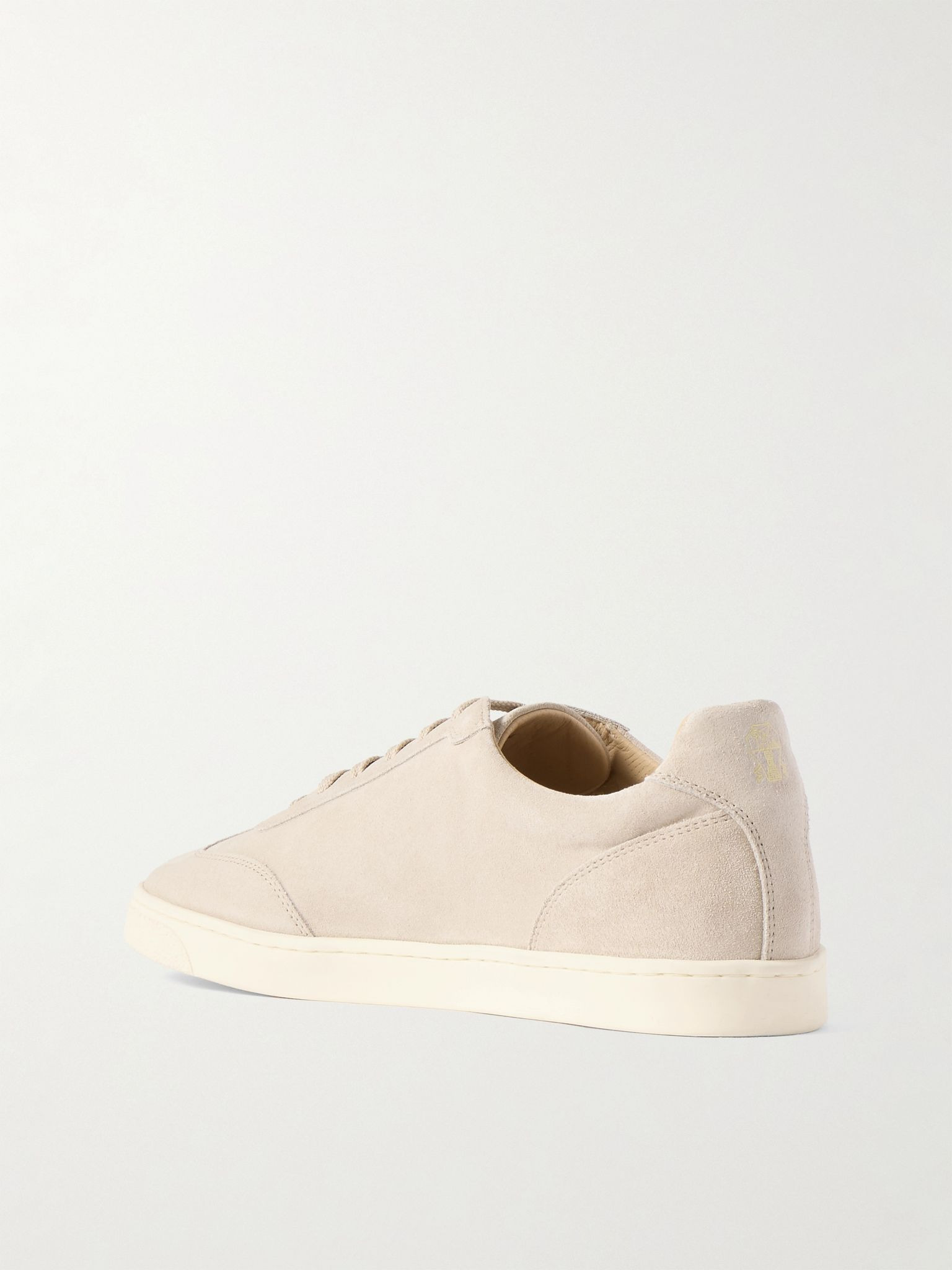 Coda di Rondine Suede Sneakers Beige - 3