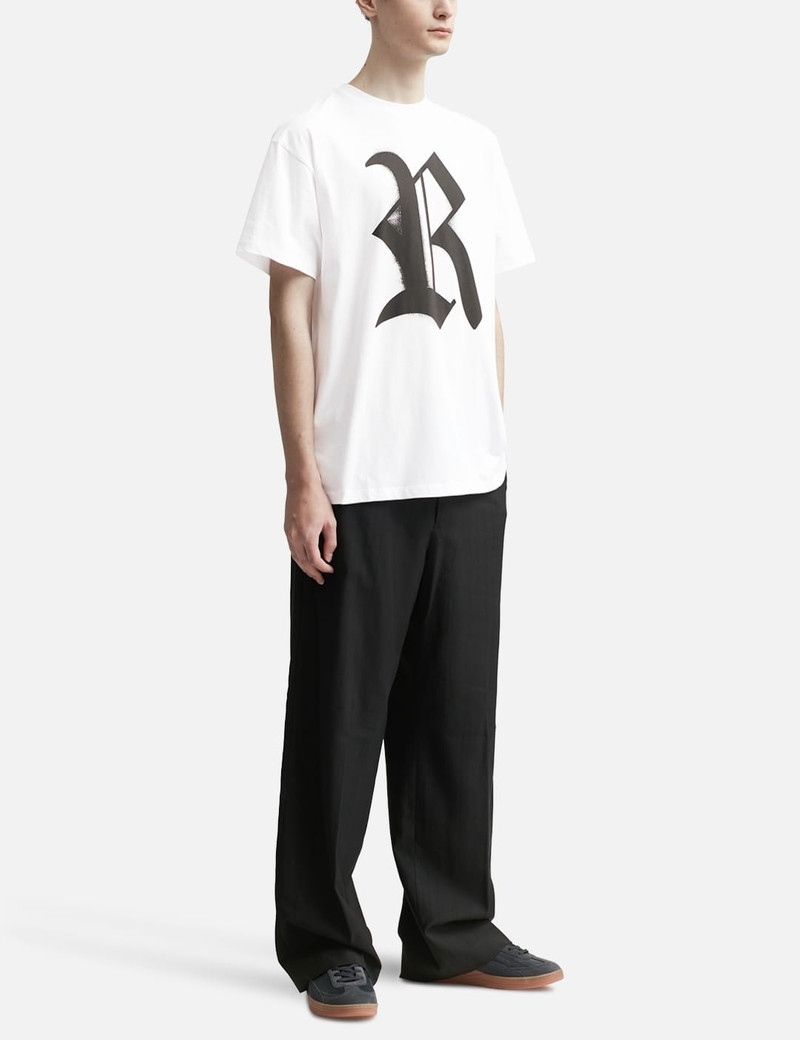 Raf Simons OVERSIZED R LOGO T-SHIRT outlook