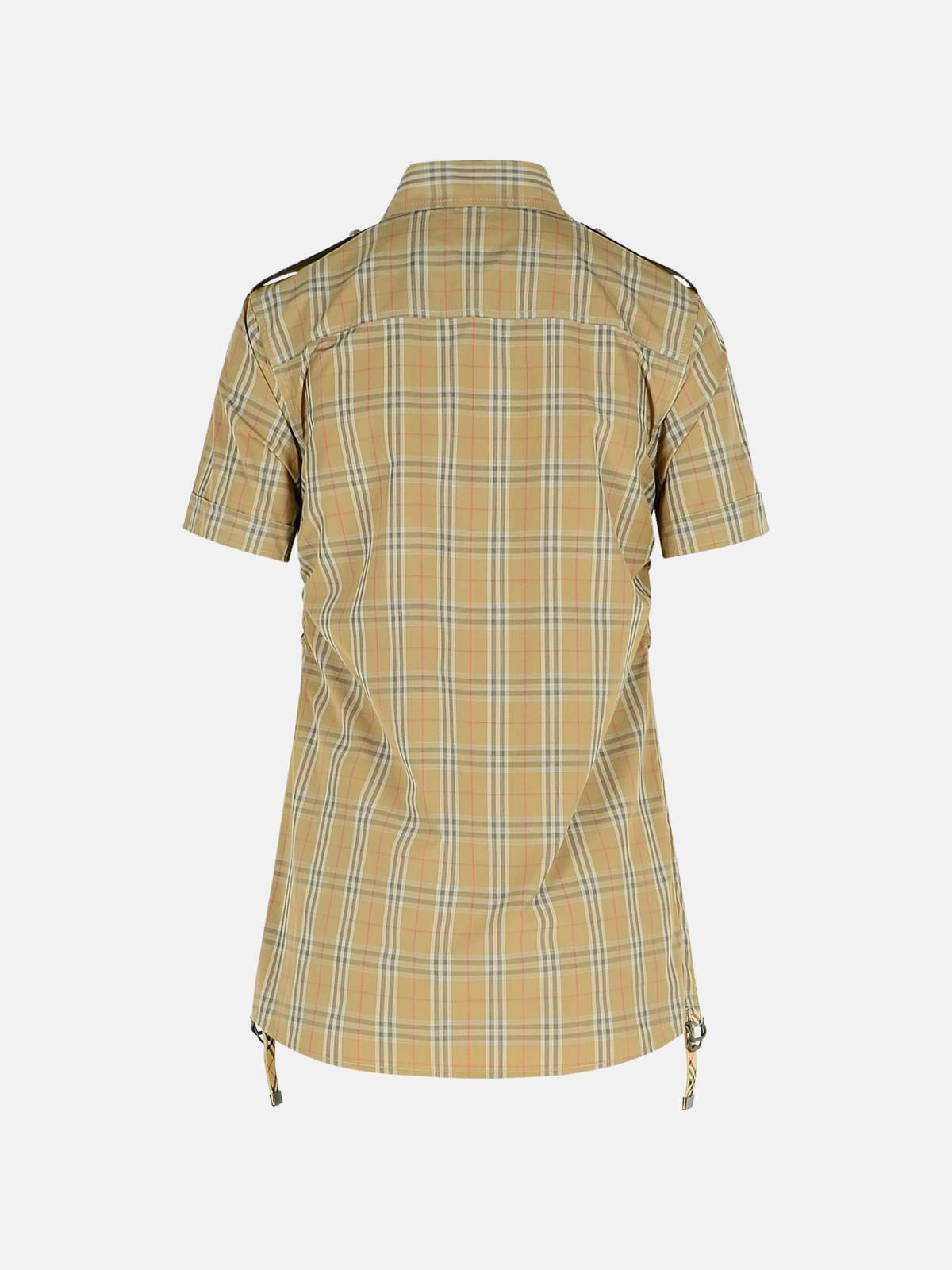 BEIGE COTTON SHIRT - 3