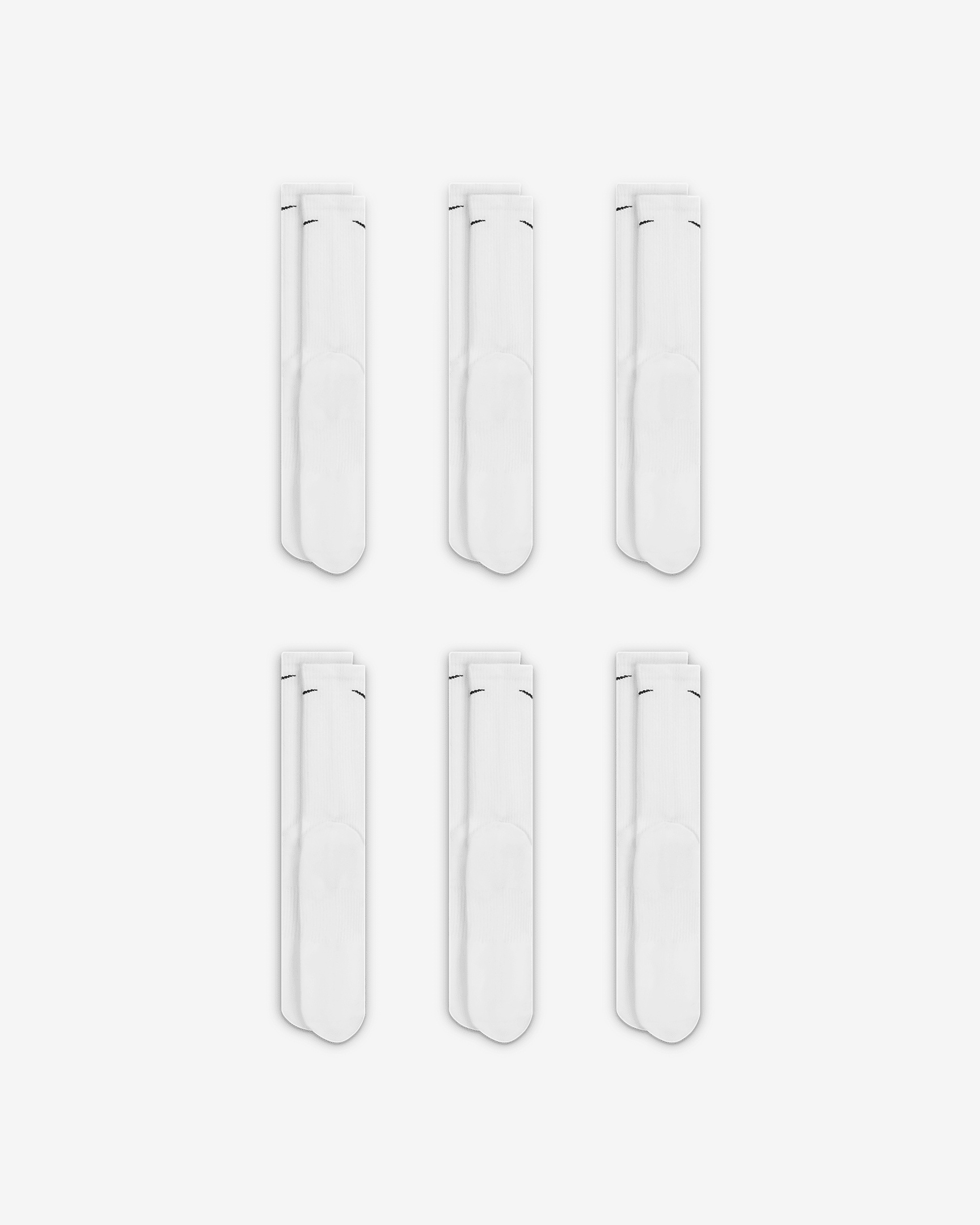 Nike Everyday Plus Cushioned Training Crew Socks (6 Pairs) - 3