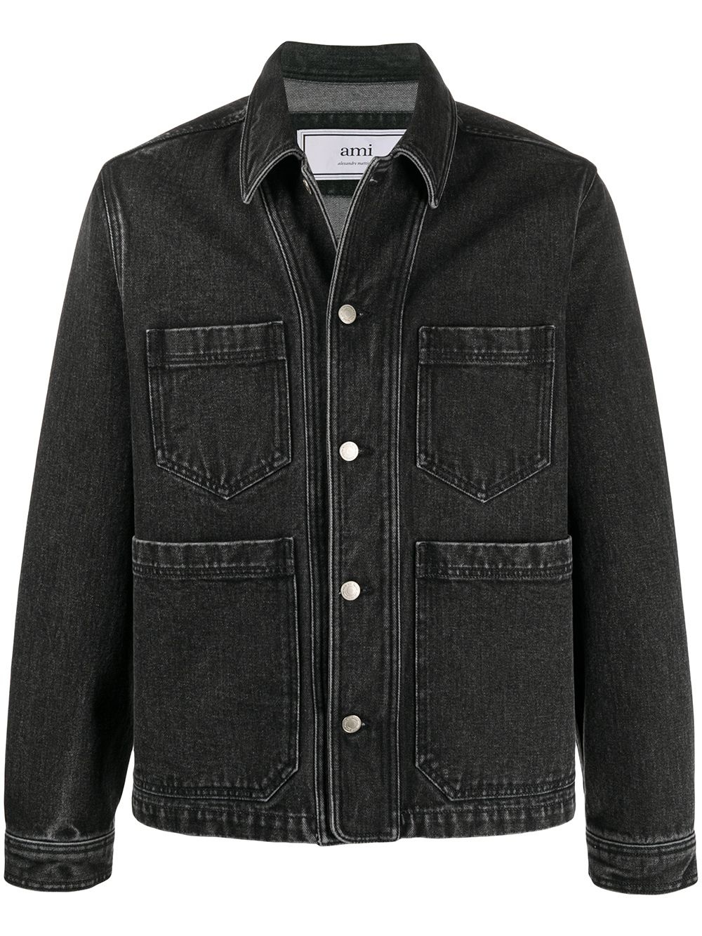 worker denim jacket - 1