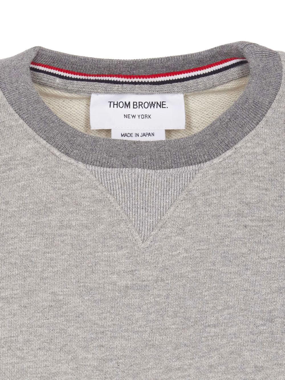 4-Bar loopback crew neck sweatshirt - 4