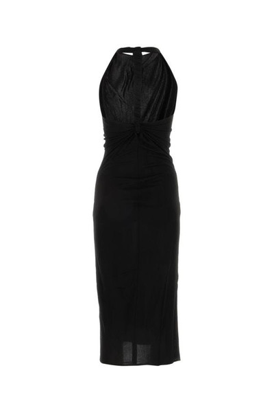Helmut Lang Black viscose dress outlook
