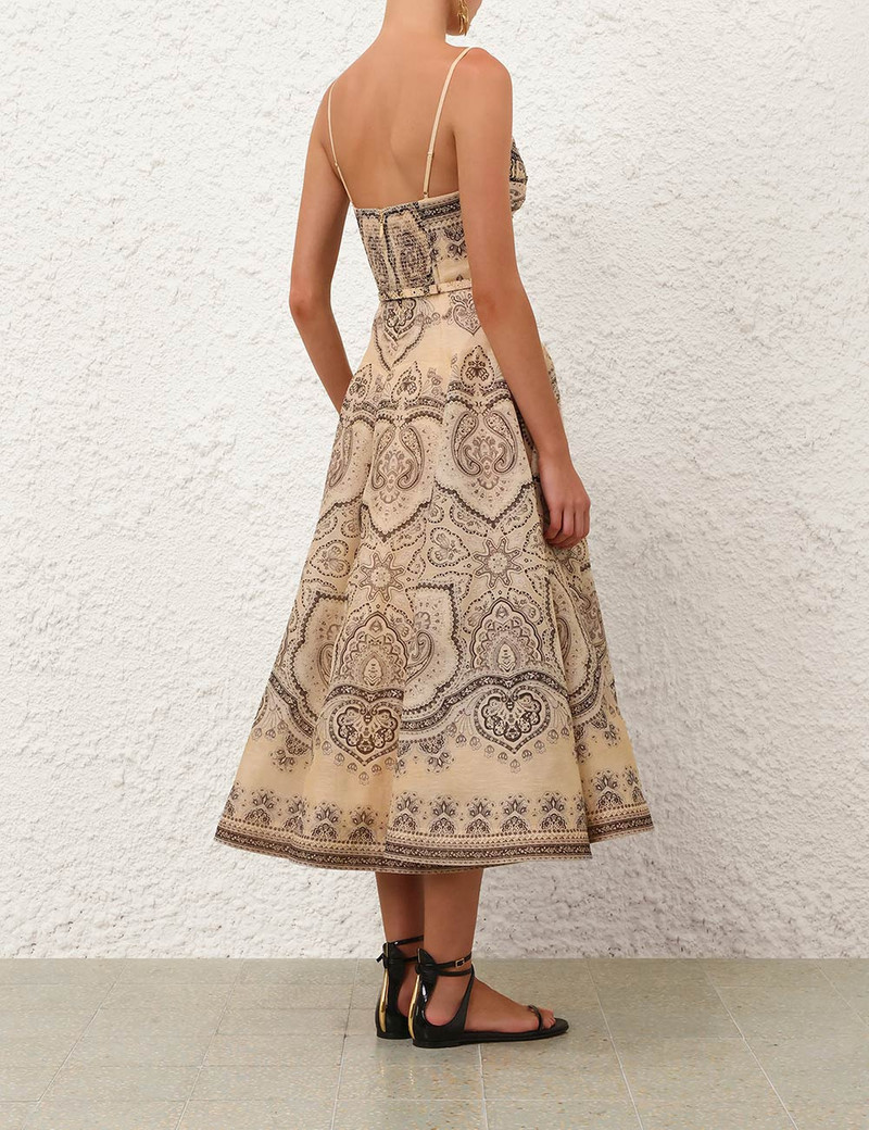 LUNA TWIST MIDI DRESS 4