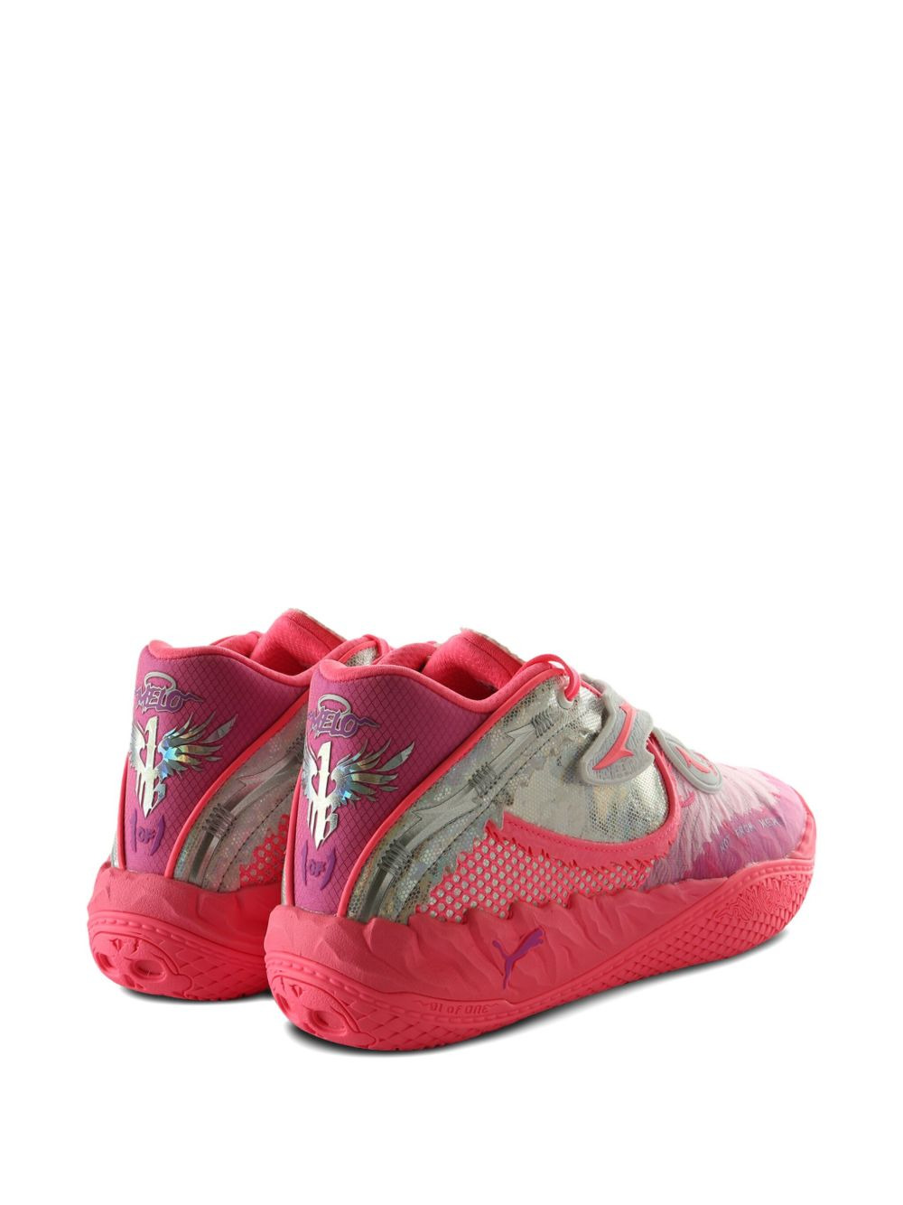 wing-embellished sneakers - 3