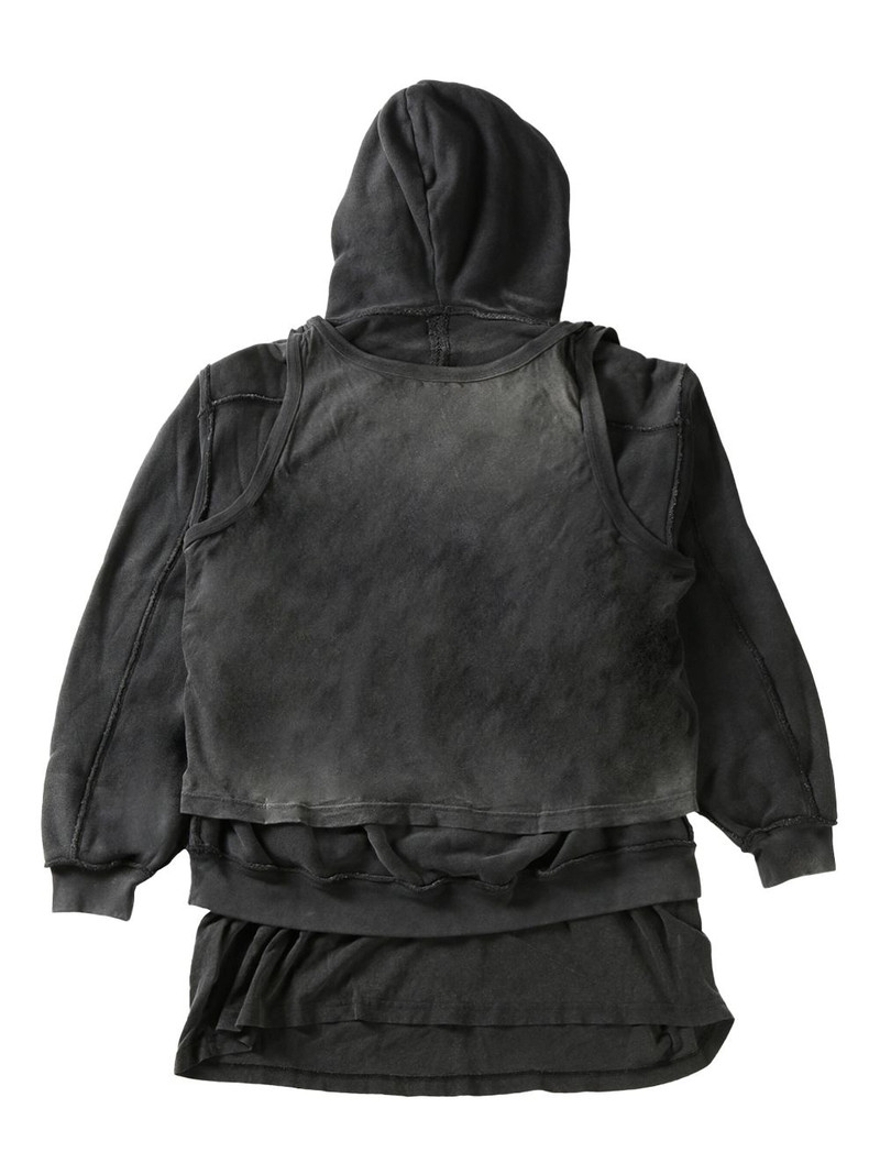 Alexander Wang distressed hoodie outlook
