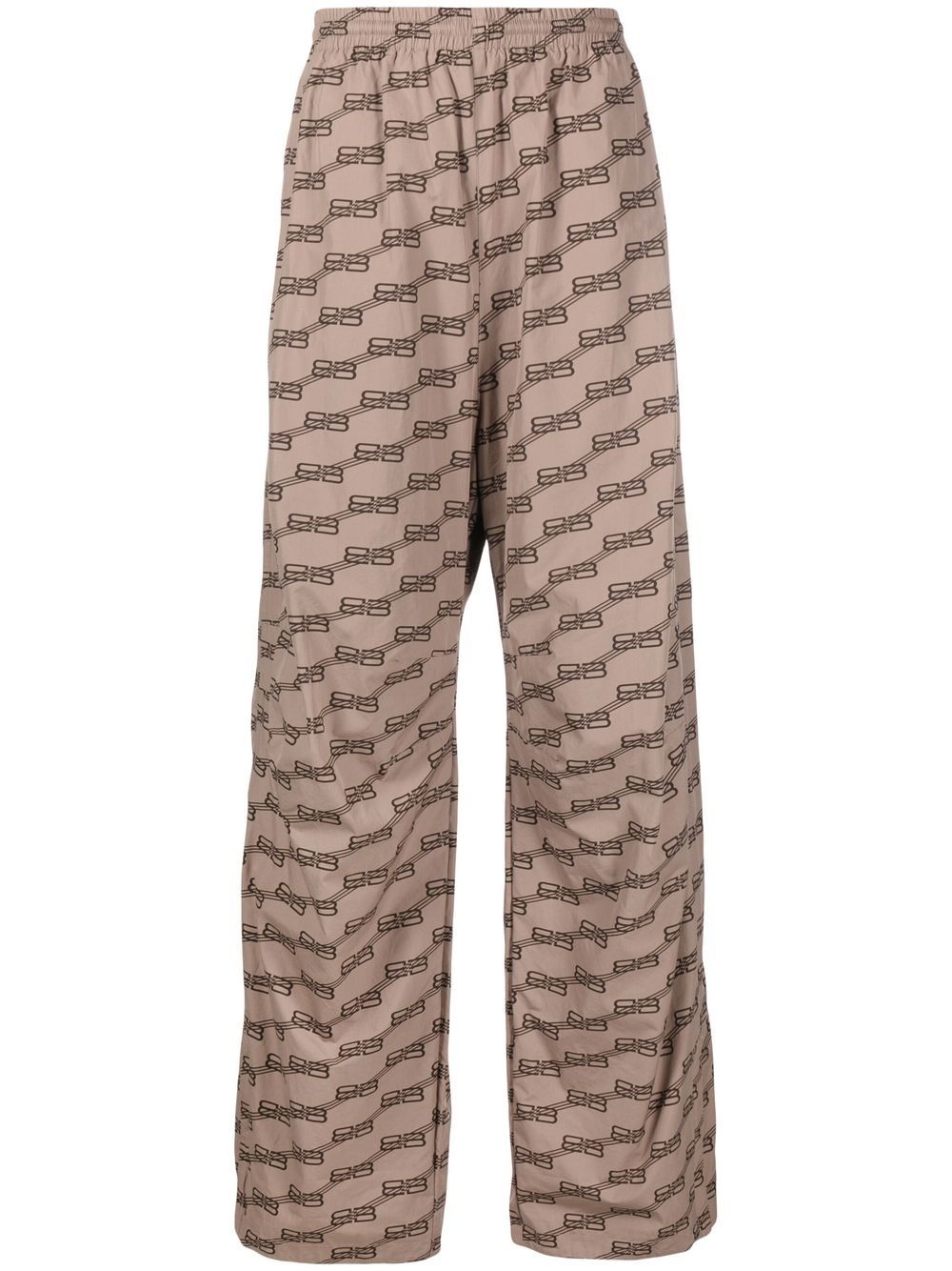 logo-print track pants - 1