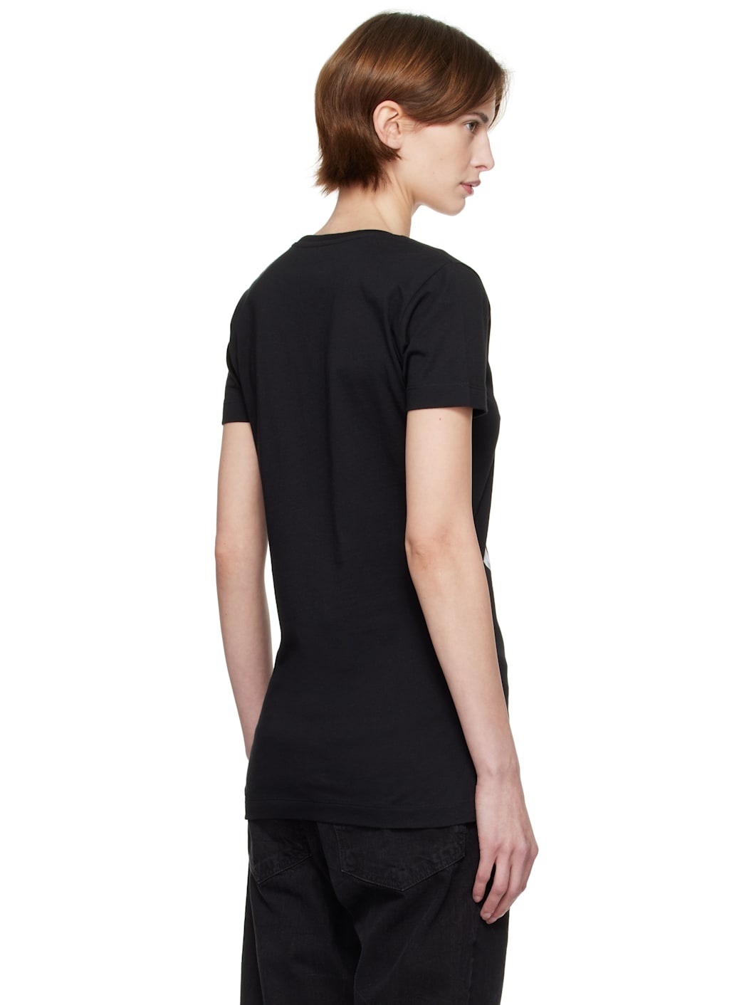 Black Stencil Orb Lollo T-Shirt - 3