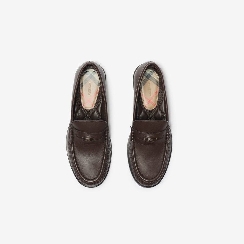 Leather Cadet Loafers 4