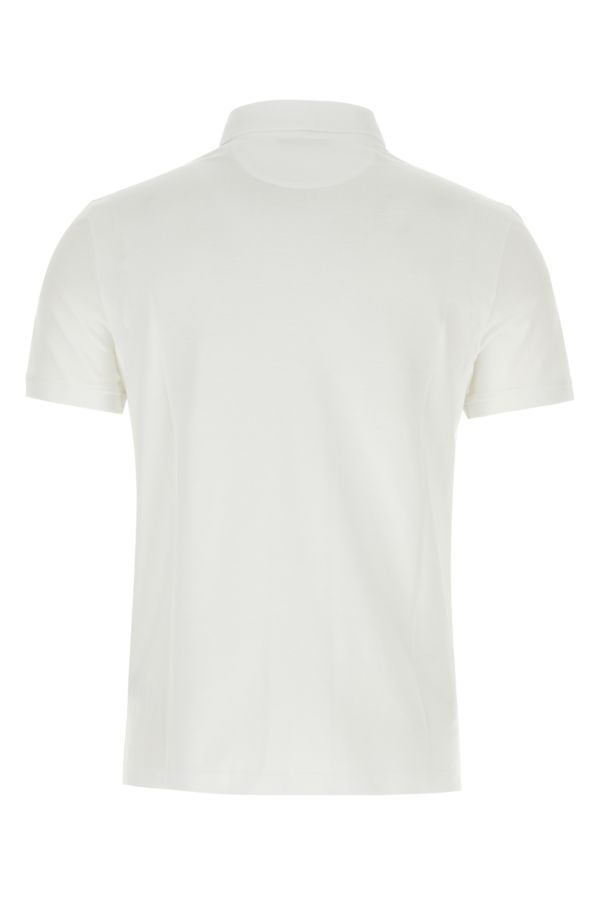 White piquet polo shirt - 2