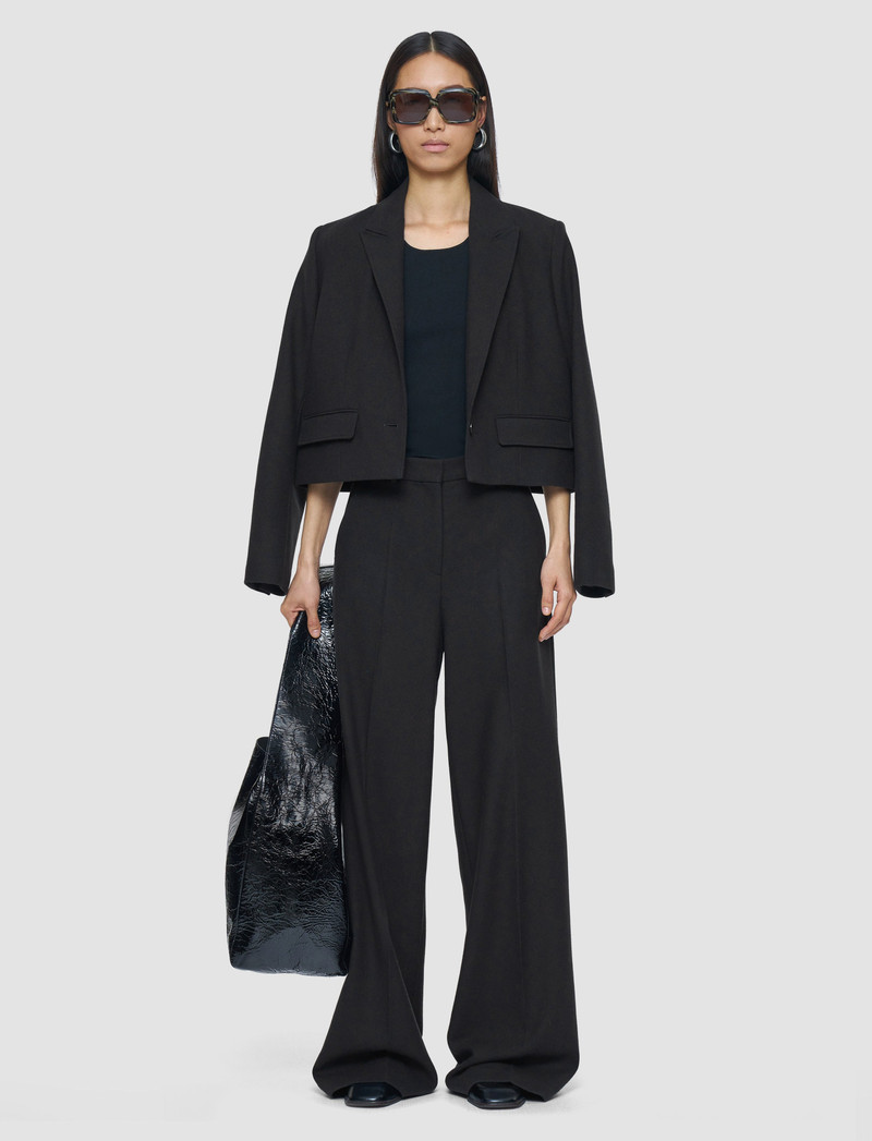 JOSEPH Alana Flannel Wool Trousers outlook