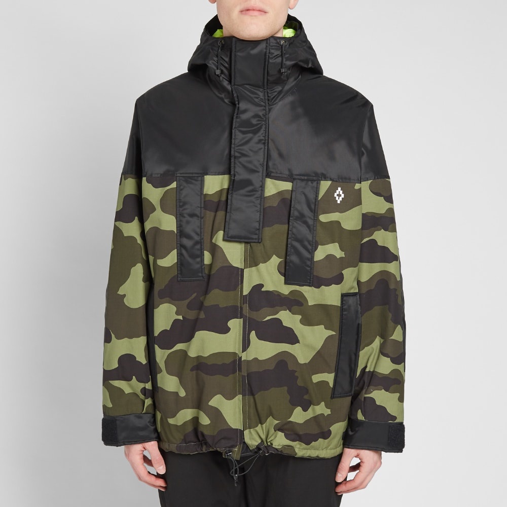 Marcelo Burlon Multi Pocket Camo Parka - 6